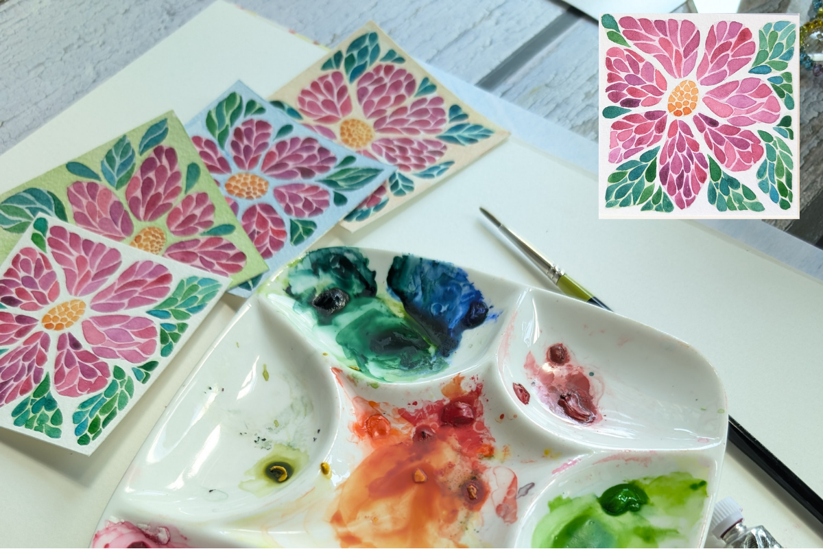 Painting through doubt