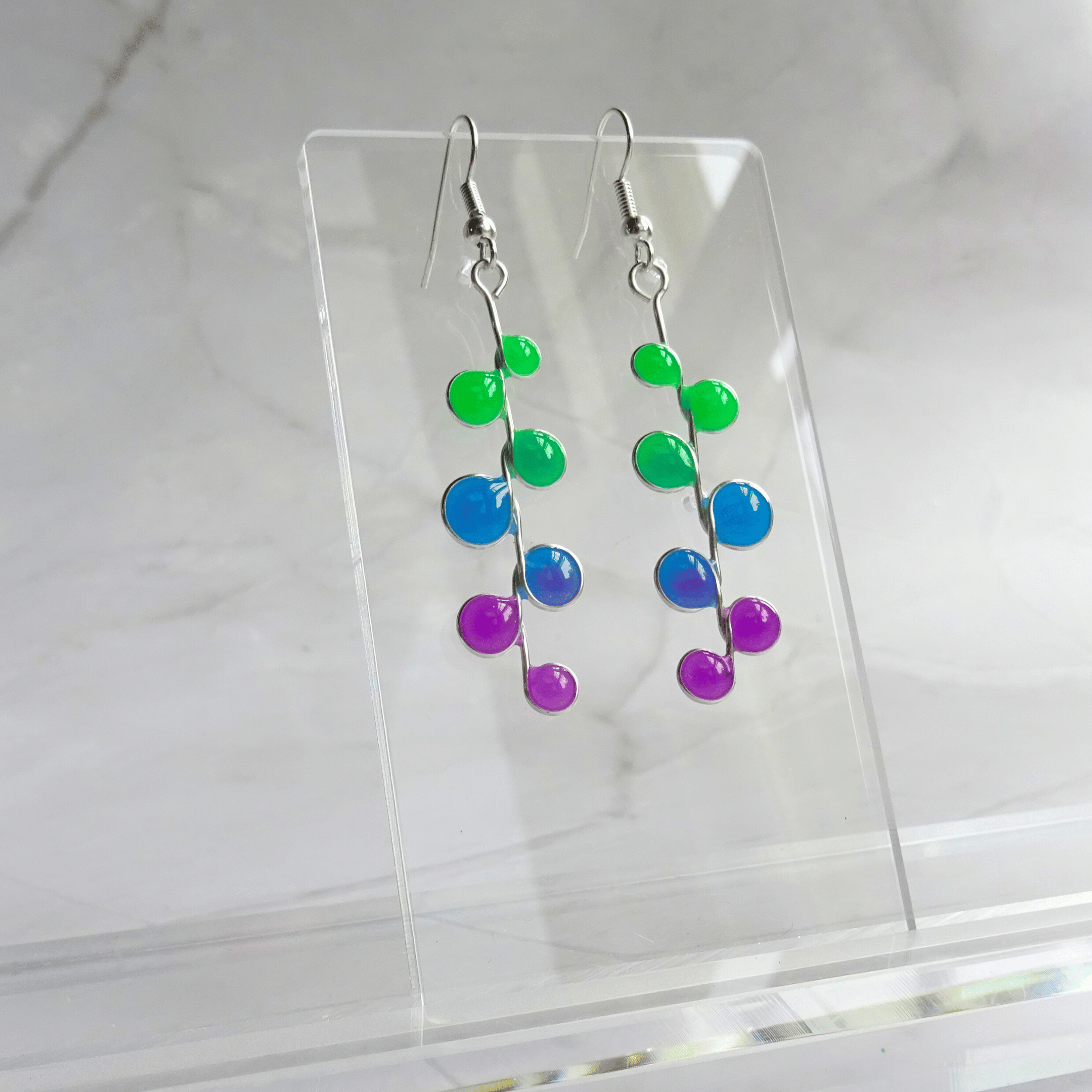 Neon Glow in the Dark Earrings