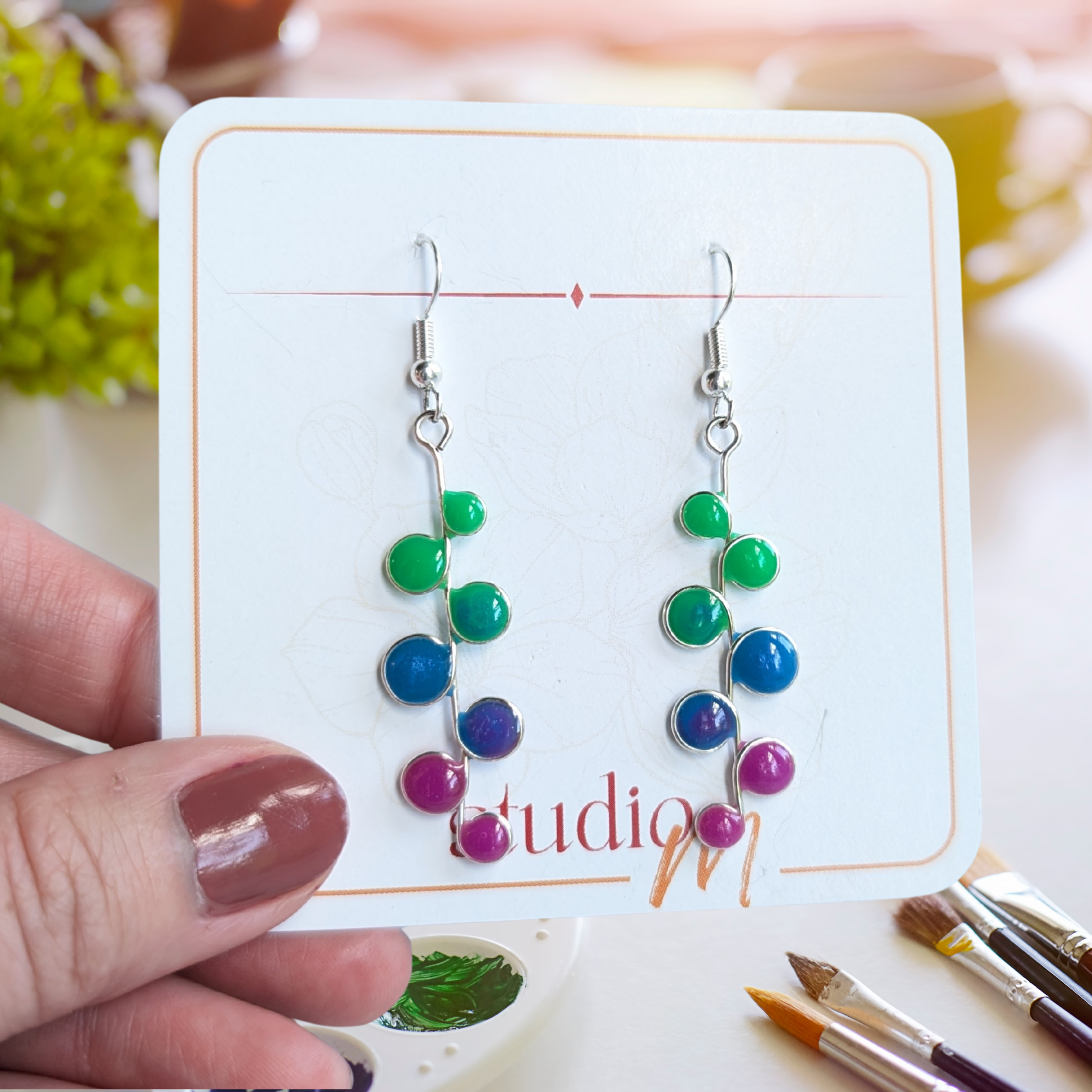 Neon Glow in the Dark Earrings