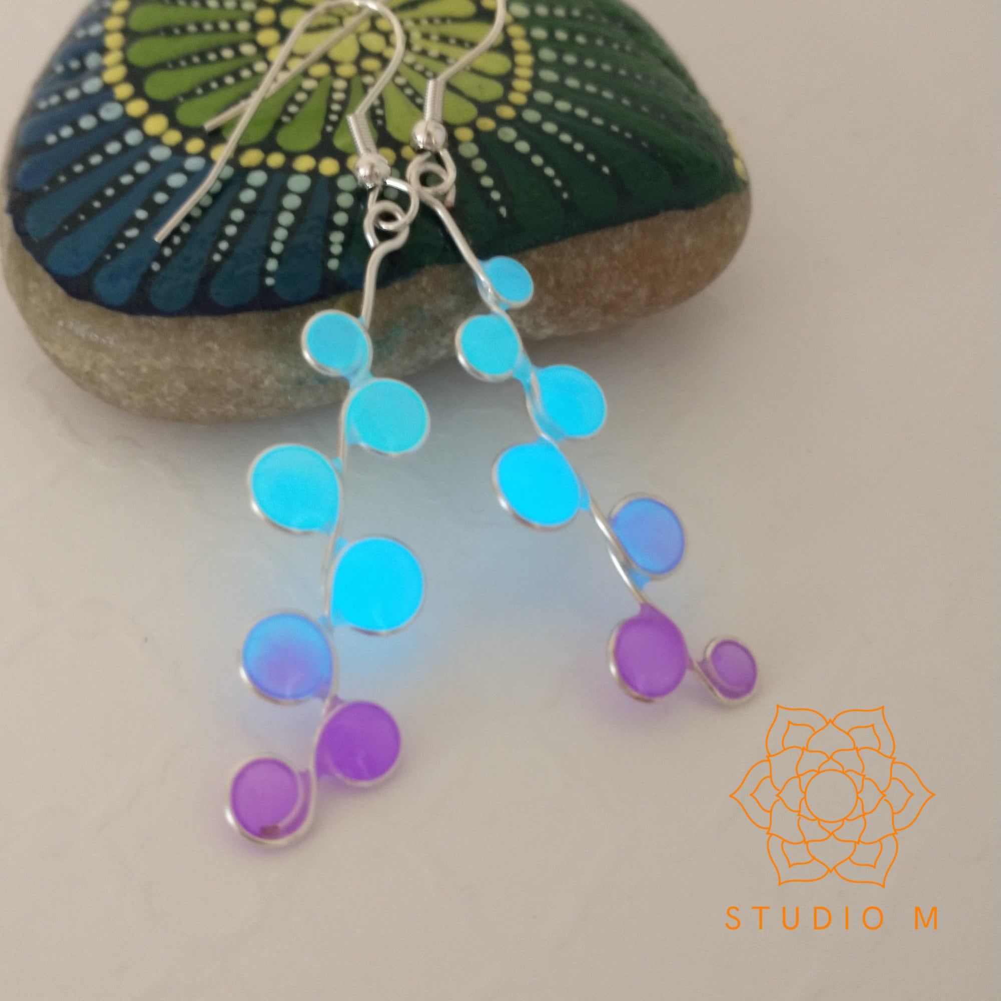 Neon Glow in the Dark Earrings