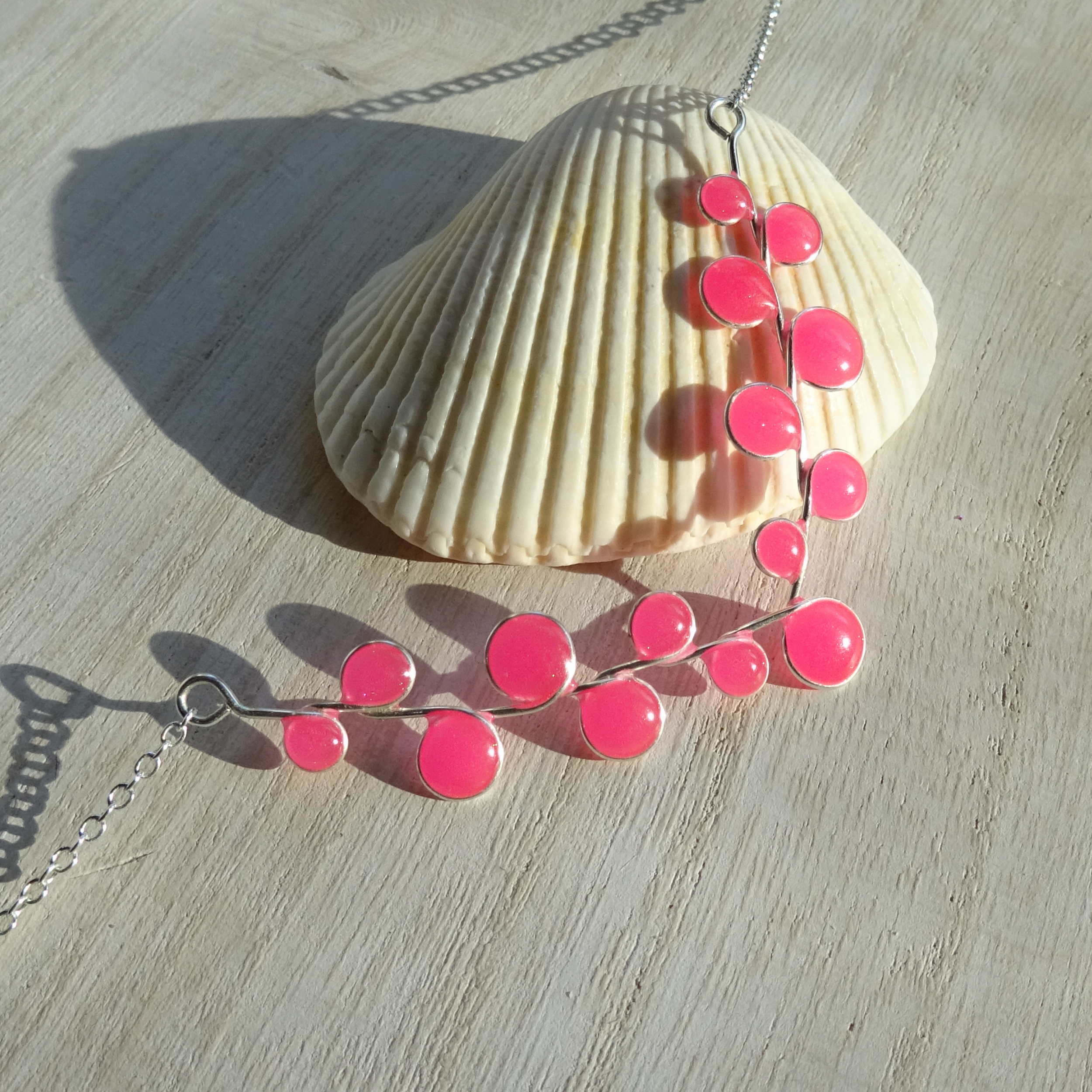 Pink Glow Necklace