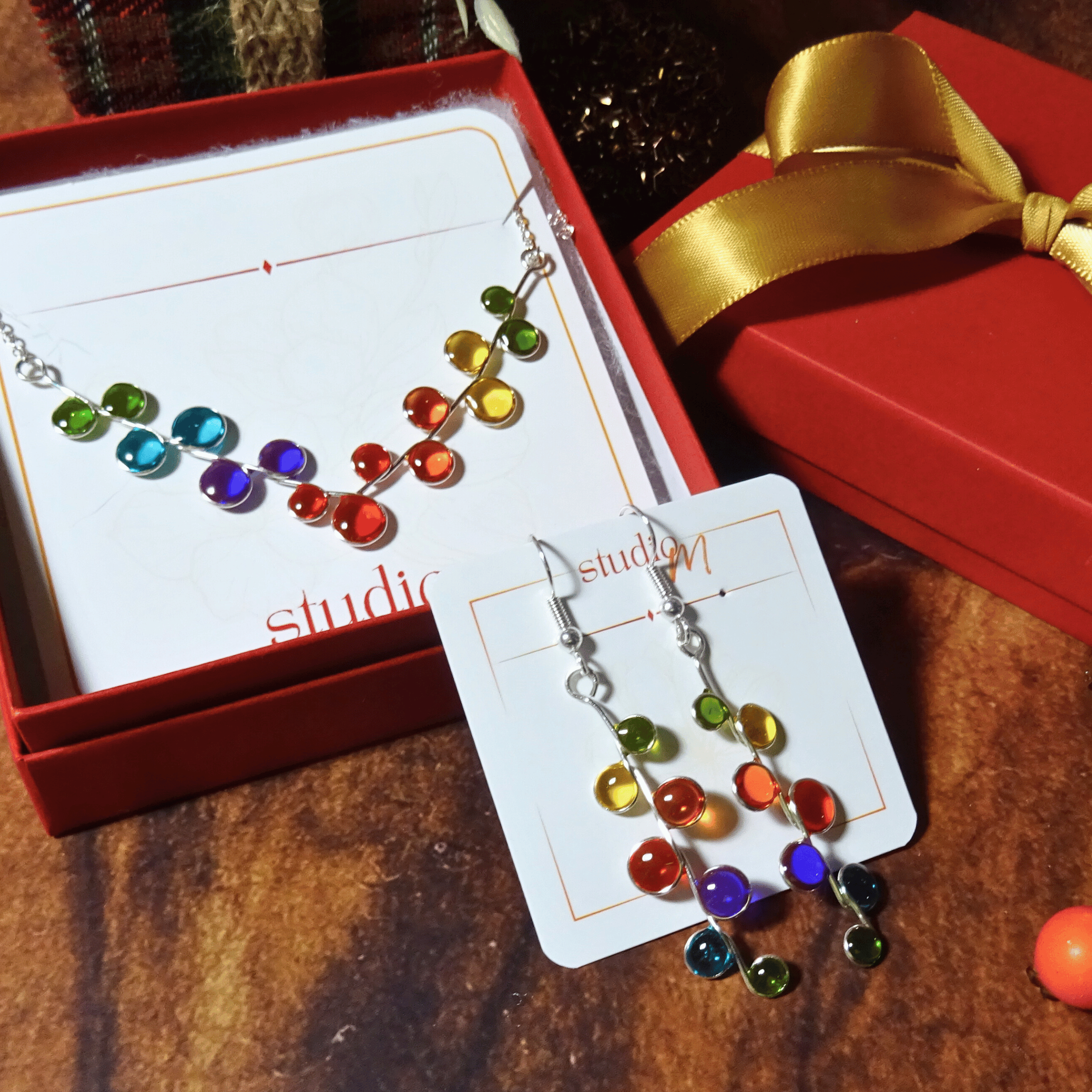 Silver Rainbow Gift Set